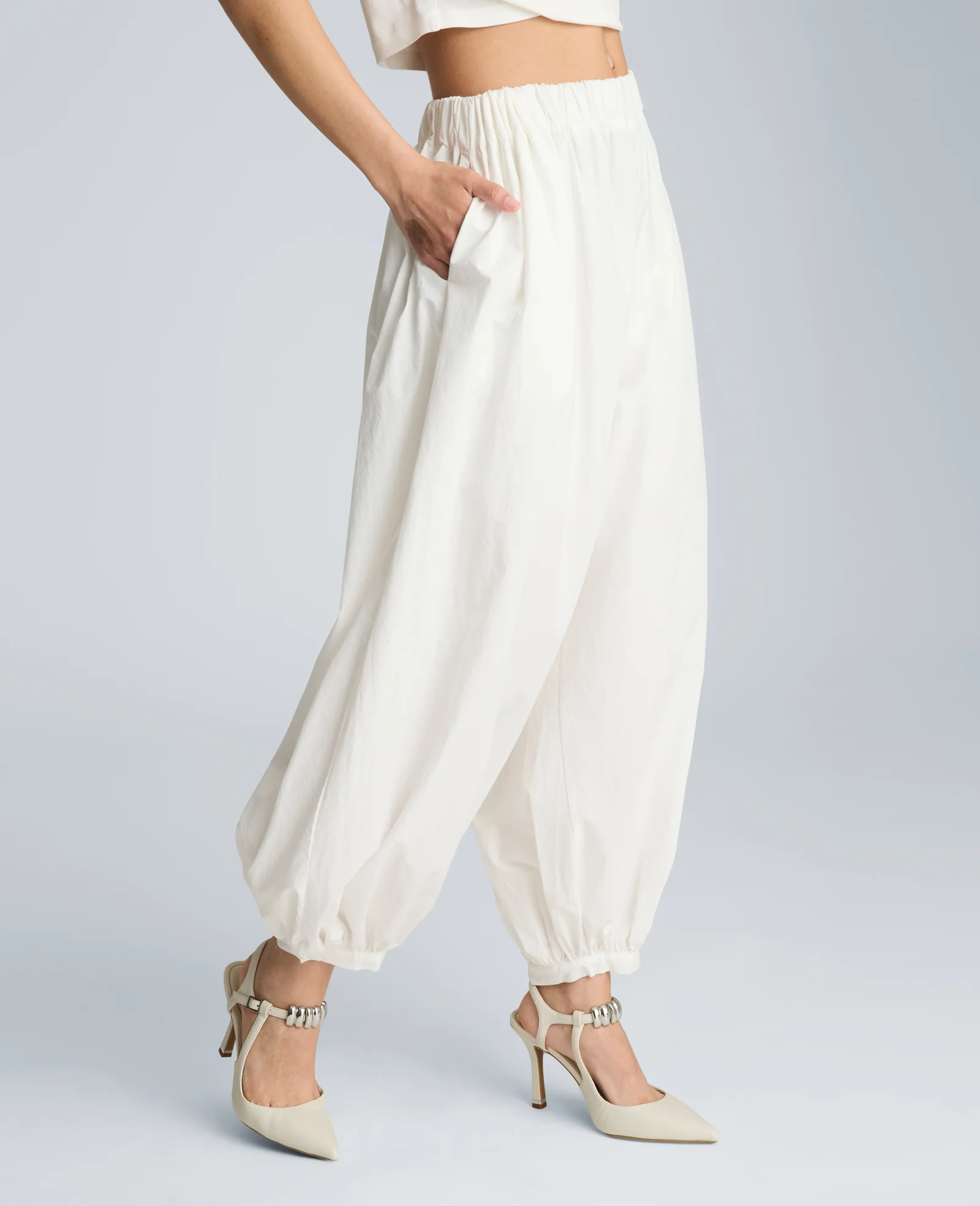 Pull On Bubble Leg Pant - Image 3