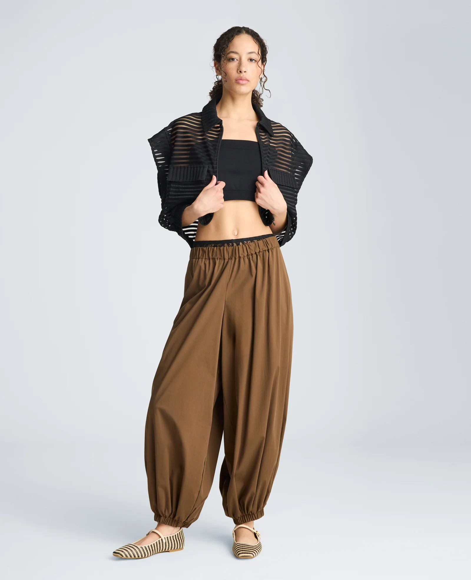 Pull On Bubble Leg Pant - Image 6