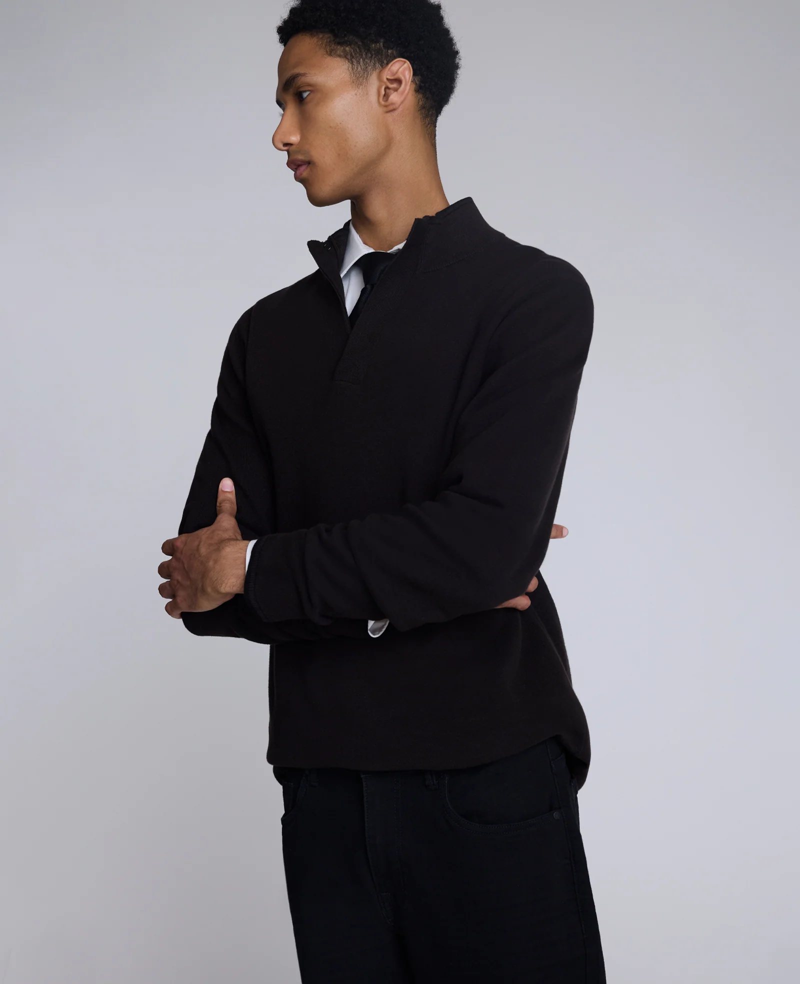 Quarterzip Pullover Sweater - Image 4