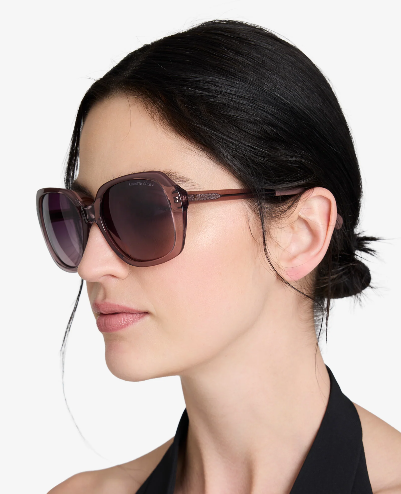 Round Acetate Sunglasses - Image 2