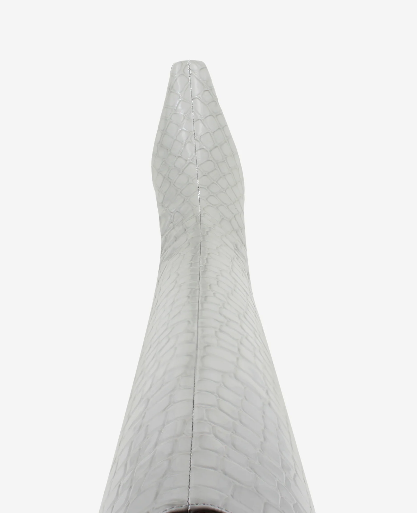 Rubia Croco Patent Tall Heel Boot - Image 7