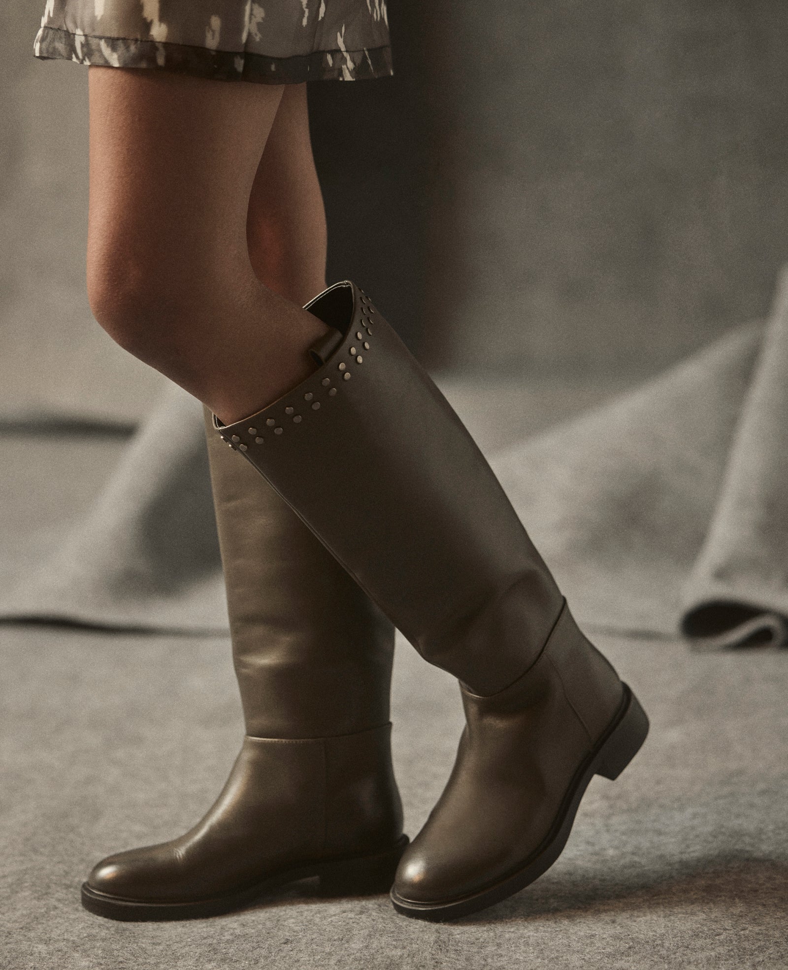 Scorpio Leather Stud Boot - Image 2
