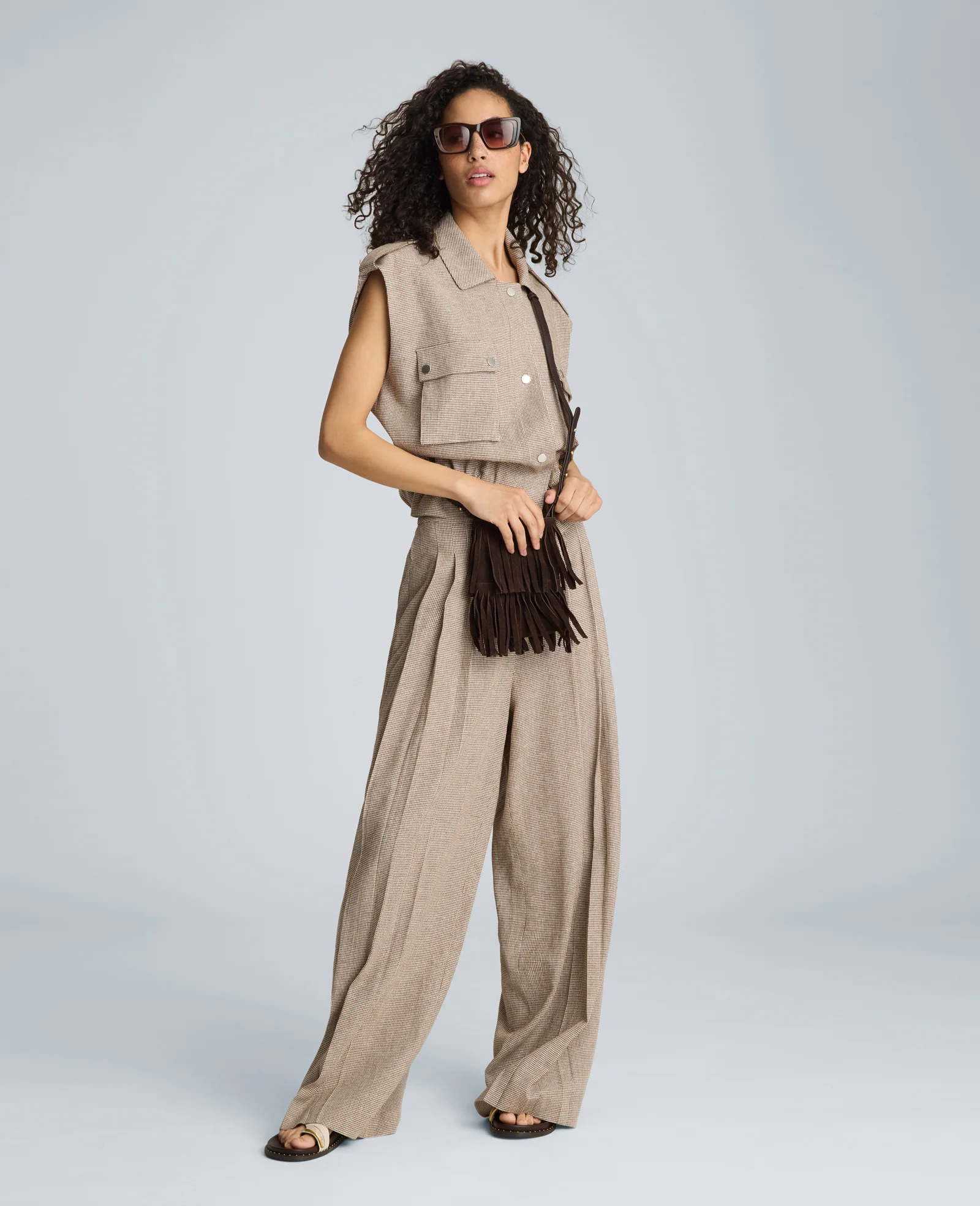 Snap Front Jacket with Drawcord Waist - Image 6