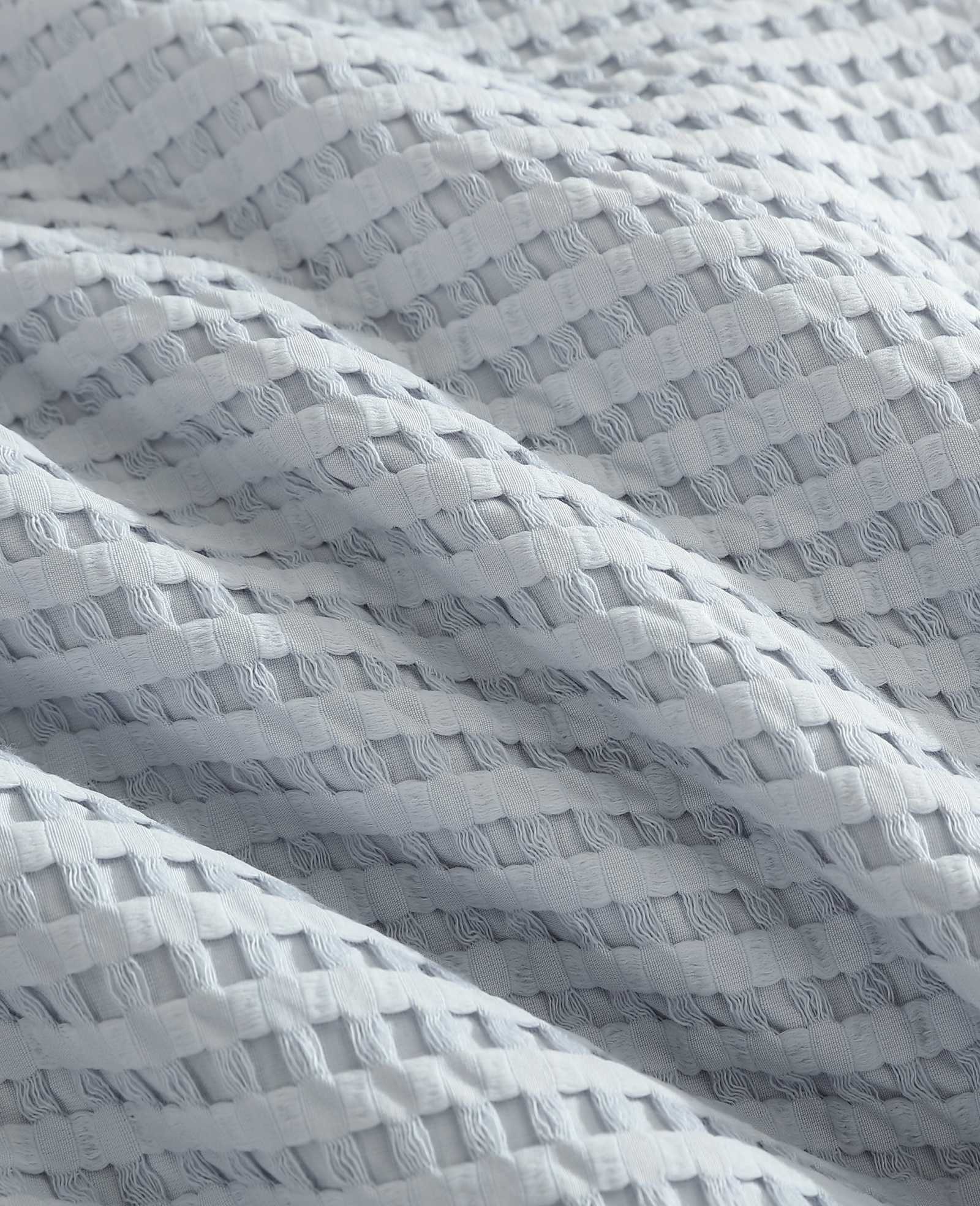 Solid Waffle Comforter Set - Image 6