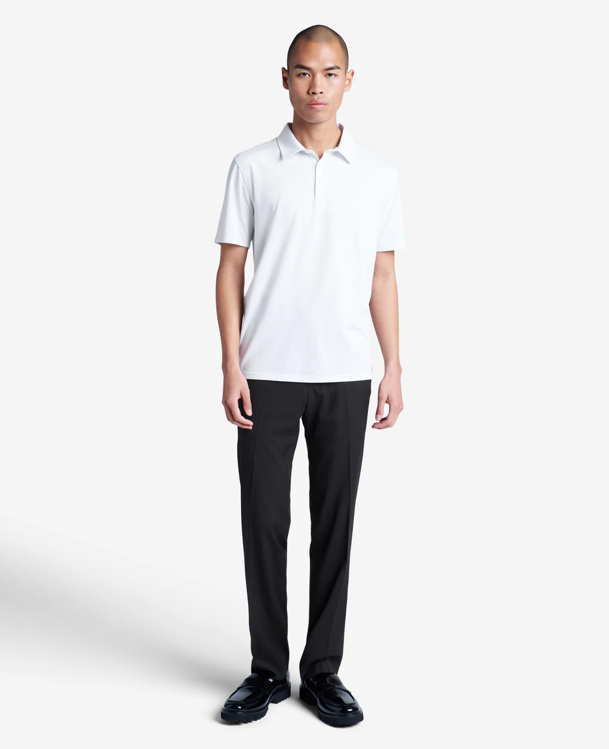 Stretch Mini Grid Slim-Fit TECHNI-COLE Dress Pant - Image 2