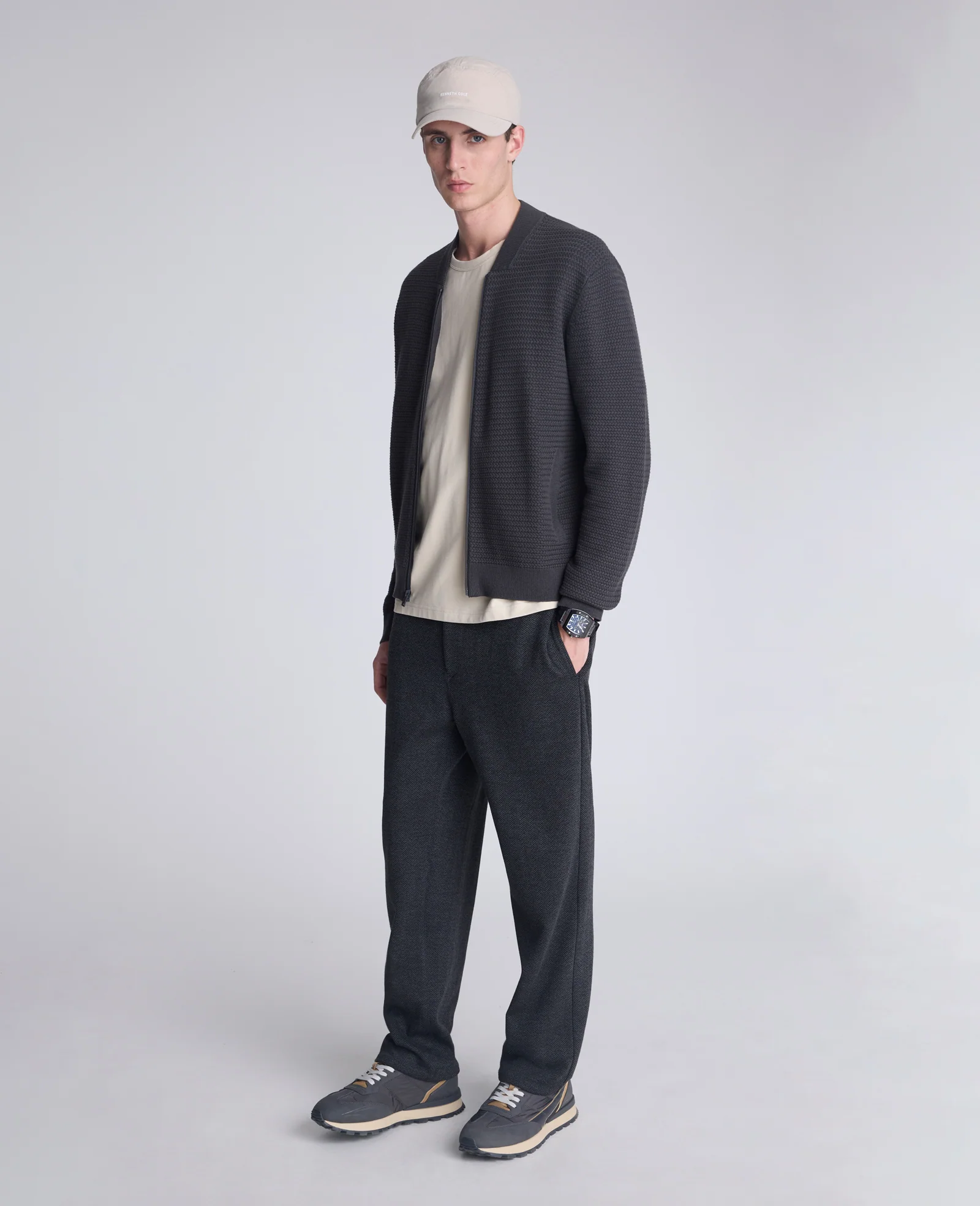 Sweater Bomber Jacket - Image 2