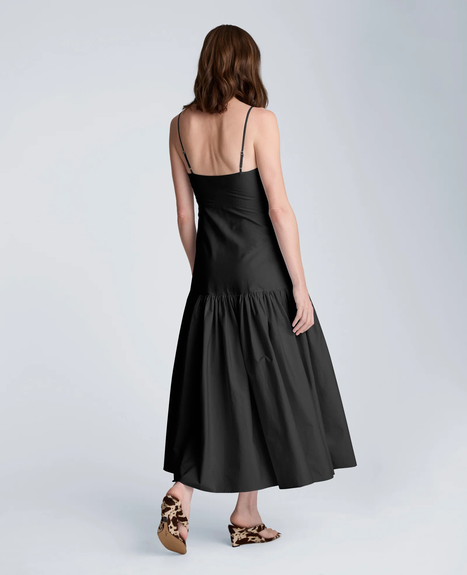 Sweetheart Bubble Flounce Midi Dress - Image 2