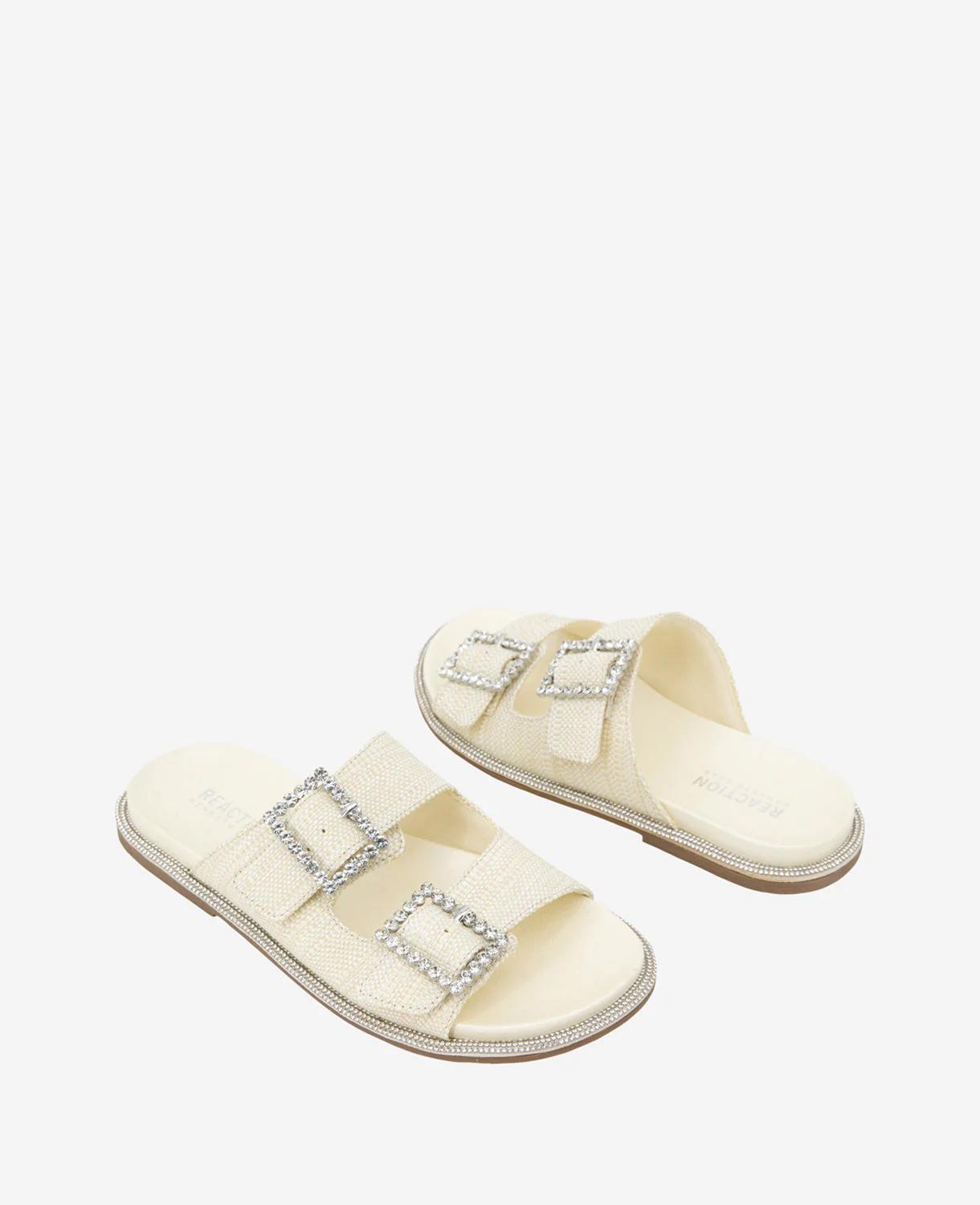 REACTION - The Sydney Slip On Linen Sandal - Image 2