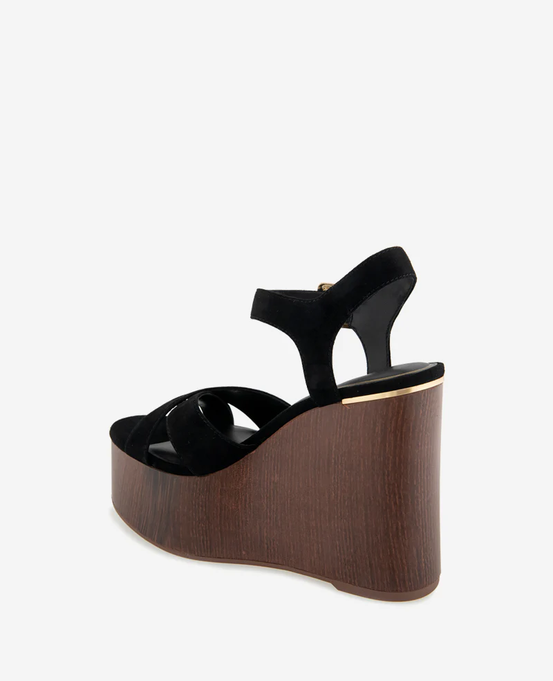 Taelyn Suede Platform Wedge Sandal - Image 3