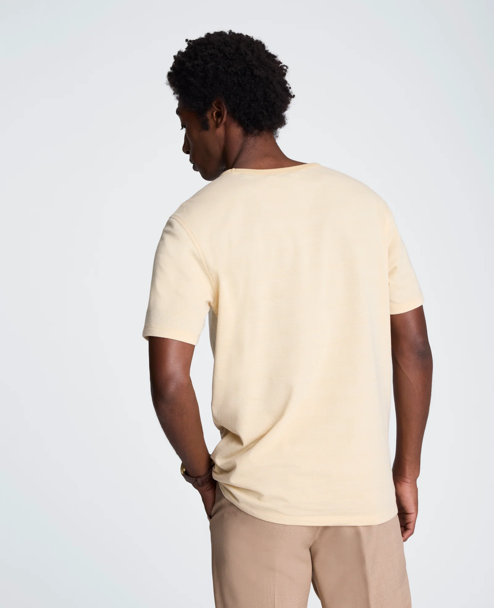 Textured Logo Tee - Image 3