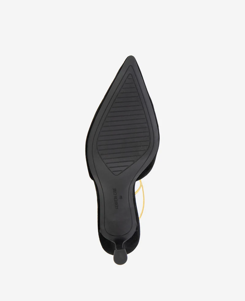 Umi T-Strap Suede Heel - Image 5