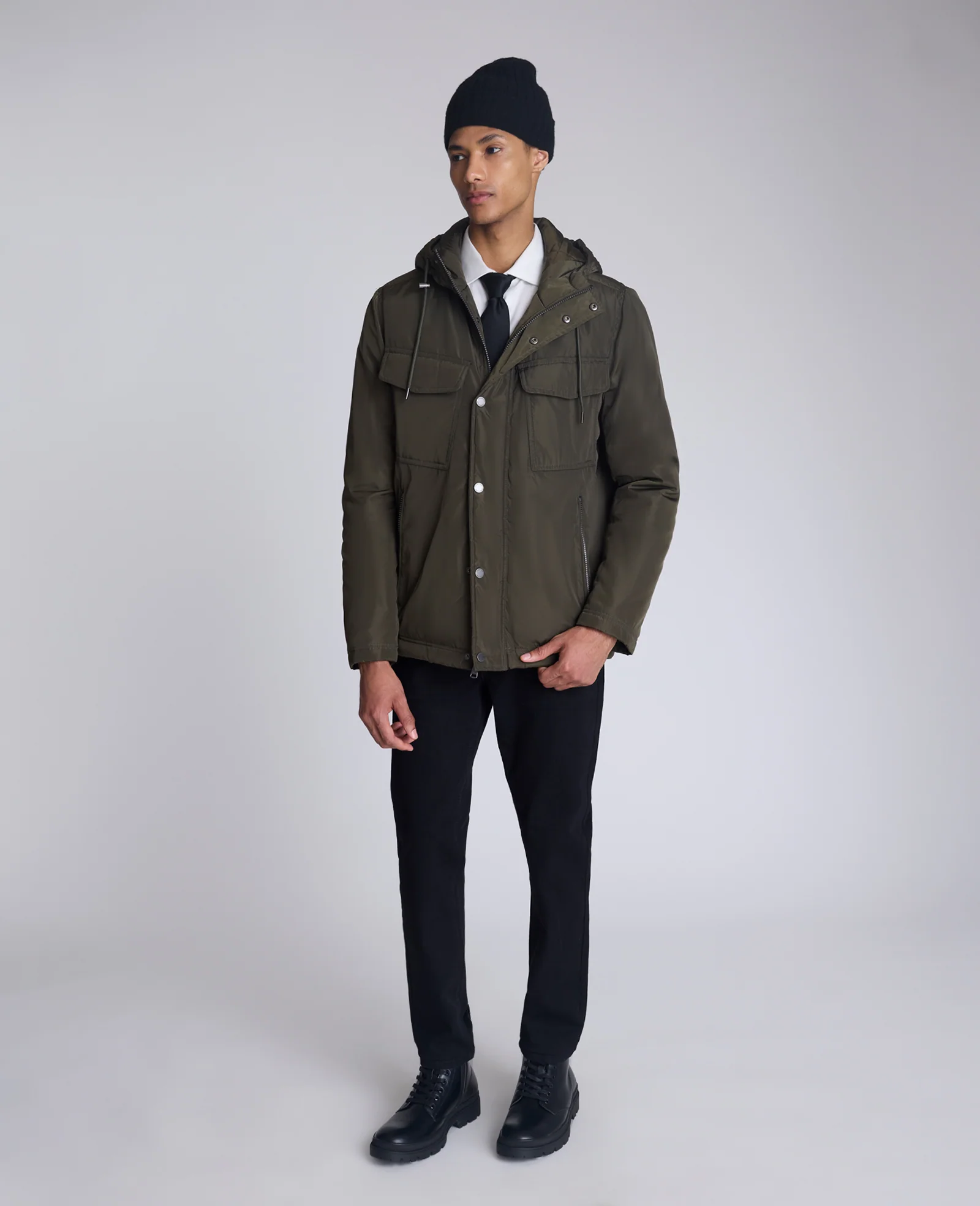 Utlilty Rain Hooded Jacket - Image 6
